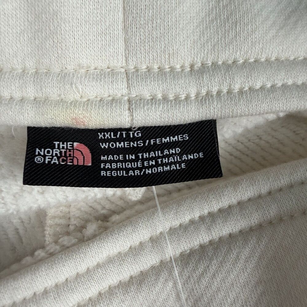 The North Face Simple Logo Jogger Pants Sweats White Womens Size XXL Reg NEW - Picture 8 of 12